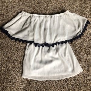 Off the shoulder top